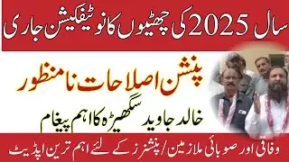 All public holidays for year 2025|| pension reforms and leave encashment update||