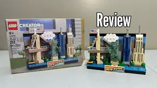 Lego New York City post card set #40519 review