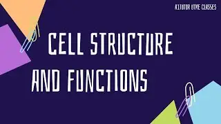 JAMB Online Class 2025 || Biology: Cell Structure and Functions