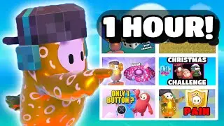 1 HOUR of Fall Guys CHALLENGE Videos!