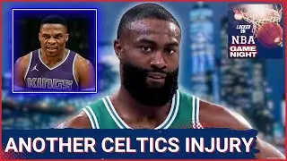 REACTION: Celtics Star Jaylen Brown SIDELINED with Hamstring Injury | LeBron James Return Timeline