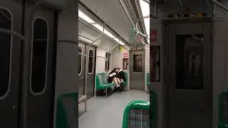 Dentro do Trem de Osasco (SP) para Barueri (SP) da Via Mobilidade
