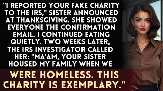 Sister Reported My 'Fake' Charity&mdash;IRS Agent Thanked Me For Housing His Family During Crisis