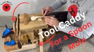 Spoon Mule Tool Holder for Spoon Carving