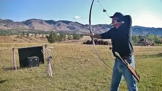 Chrono Test: 45# Bows:  Samick Discovery vs Galaxy Black Ridge