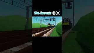 Why?Reason of Trains being Late in SCR🤔This Overtake☠️#shorts #stepfordcountyrailway#trains #railway