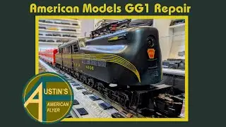 An American Models S gauge GG1 returns to the rails!