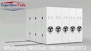 Mobile rack storage system,filing metal compactor