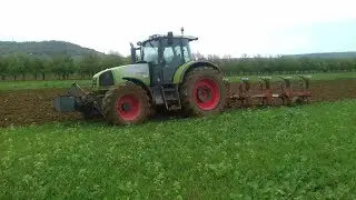 Labour d'hiver 2019 !/ Claas Ares 826 /[GoPro]