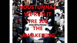 HOUSTUNNAZ WE RUN IT BLACK TEES