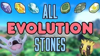 All EVOLUTION STONES Locations in Pokemon Scarlet and Violet