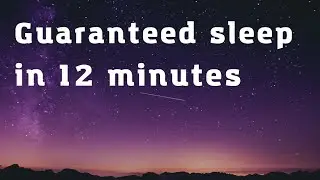 Relaxation forest music for sleep - Guaranteed sleep in 12 minutes