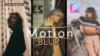 How to Edit Aesthetic Photos -Motion Blur Face | PicsArt Tutorial [ Ori Costarika ]