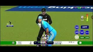 India versus New Zealand 5 over match see the glitch in match 🏏