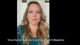 Vivos Dental Expansion Journey — Before Treatment Week 0