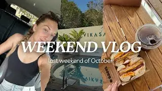 October Weekend Vlog | Running, Yoga and Bagels