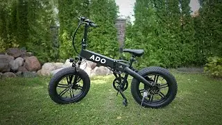 ADO A20F Review - A Powerful 500W Fat Tire Bike! [futuraride shop]