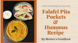 Falafel Pita pockets and Hummus Recipe/ Falafel recipe / Easy Hummus Recipe