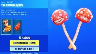 *NEW* AUTUMN SKIN + SMASHROOMS..! (Item Shop) Fortnite Battle Royale
