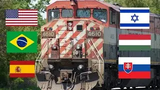 BC Rail Nathan K5H horn in 35 different languages