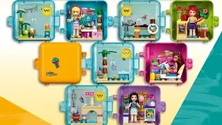 Лего френдс Игровые шкатулки Летняя серия | Lego friends Play Cubes Summer
