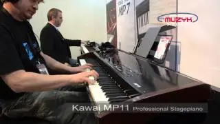 Musikmesse 2014 - Kawai MP11 stage piano demo