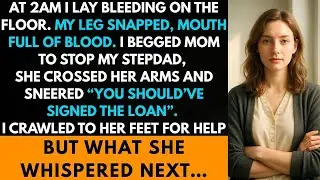 At 2AM I Lay Bleeding On The Floor, Leg Broken - My Mom Just Watched While Stepdad Beat Me