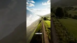 This Train Looks Invisible While Moving 👻