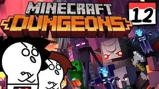 Getting DESTROYED by the Heart of Ender! Minecraft Dungeons! (Part 12) - Switch Gameplay