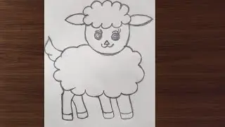How to Draw a Cute Sheep | Easy Drawing Tutorial