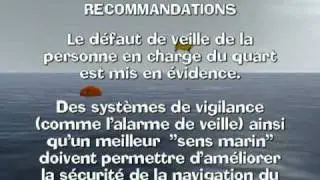 Collision analys&eacute;e sur simulateur
