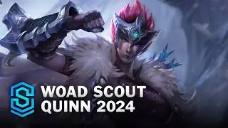 Woad Scout Quinn Skin Spotlight - League of Legends
