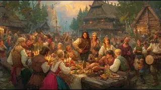 Slavic Village Feast &ndash; Folk Dance & Festive Music &bull; by BSE: The Bard's Tale &bull; Official Original Vid
