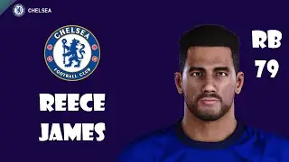 Reece James eFootball PES Face Build Stats