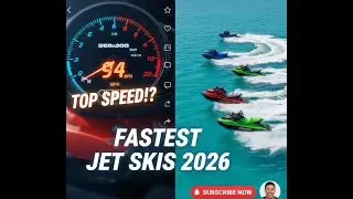 Top FASTEST Jet Skis of 2026 (90+ MPH! 💨)