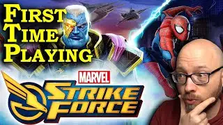 Trying Marvel Strike Force for the first time #sponsored