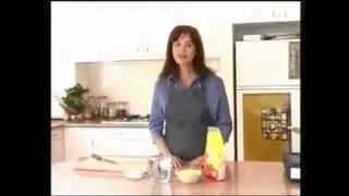 Sandra Dubs cooking hulled millet (vegan, gluten free)