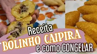 Como fazer BOLINHO CAIPIRA e como CONGELAR eles