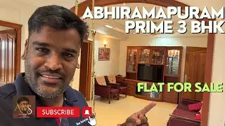 Abhiramapuram prime 3 BHk east facing flat for sale #abhiramapuram #3bedroomapartment #amsundar 