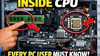 👉 Computer Parts Explained by Disassembling CPU | RAM, HDD, Processor,Troubleshooting #ComputerParts