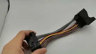 40 pin Quadlock extension harness adapter for VW, Peugeot, Renault, BMW, Mercedes, Opel, Fait