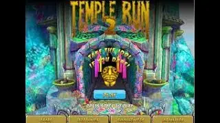 Playing Temple Run 2 Holi Festival Global Challenge