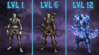 Undead Hunter 1-12  - Levelin Gameplay - 1 Hour - No Commentary - WoW Retail
