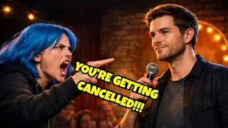 WOKE Activist Tries to CANCEL a Comedian &mdash; Immediately Gets EXPOSED on LIVE TV
