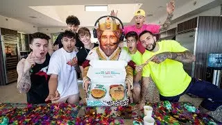 FaZe Clan Impossible Whopper Food Challenge