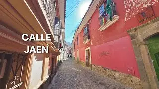 Calle Jaén, la calle con más historia de La Paz, Bolivia | 4K VIDEO