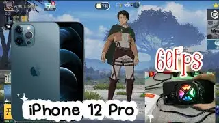 iPhone 12 Pro PUBG mobile 2026🛜  1VS4🔥 60Fps✨⚠️ 128GB ✅ iOS 26.2.1✅phone cooler☑️