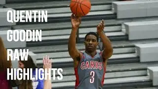TOP 2016 PG Quentin Goodin Raw Highlights!!