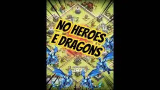 TH11 E Dragon Attack Strategy 3 Stars, no Heroes #clashofclans #clashamania