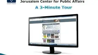 On-Line Treasures of the Jerusalem Center for Public Affairs